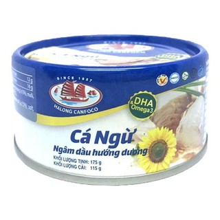 CÁ NGỪ NGÂM DẦU HƯỚNG DƯƠNG HẠ LONG 175G