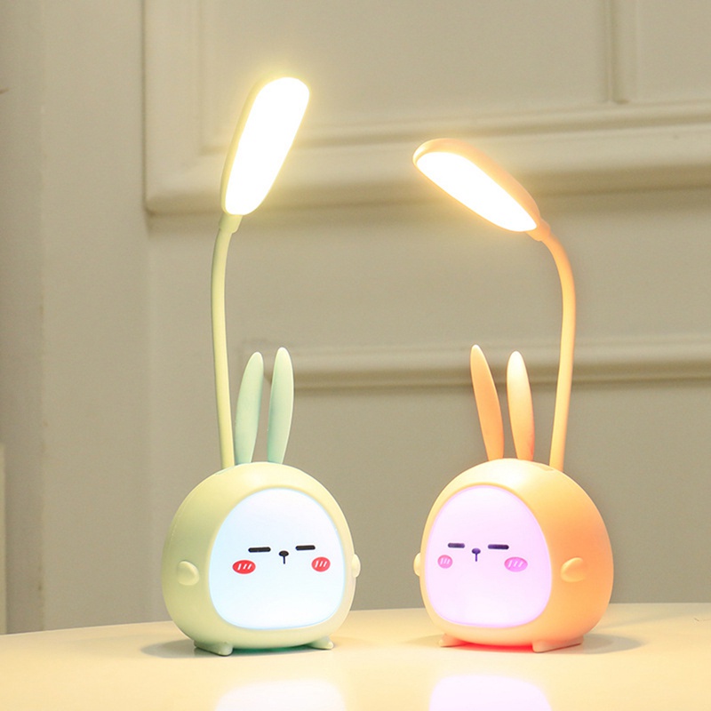 Đèn LED Để Bàn Hình Hoạt Hình Dễ Thương Có Thể Gấp Gọn Tiện Dụng