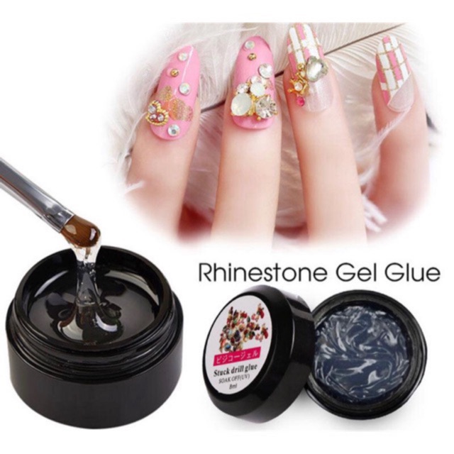 Gel đính đá siêu chắc dụng cụ chuyên dụng làm móng tay nghệ thuật nail chuyên nghiệp