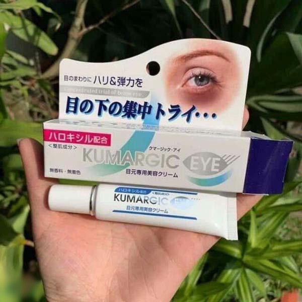 Kem Kumargic Eye 20g của Nhật Hỗ Trợ Cải Thiện Thâm Quầng Mắt