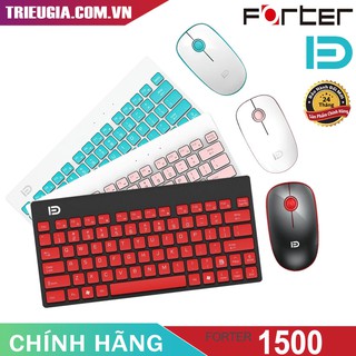 Bộ bàn phím chuột không dây Forter 1500 - Chính Hãng