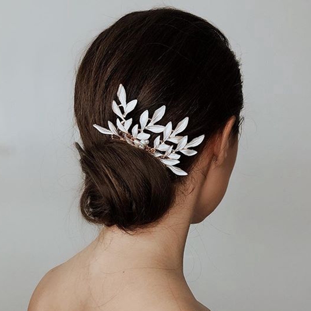 Kẹp cài tóc hình bông hoa xinh xắn dành cho trang trí thủ công