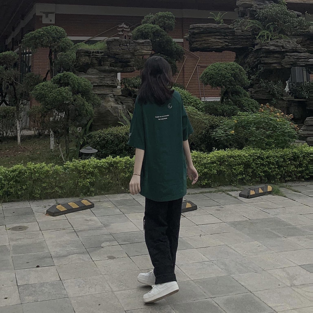 Áo thun tay lỡ SADBOIZ SADLUV tay lỡ dáng rộng BIGOMALL - Áo phông nam nữ Unisex phong cách Ulzzang