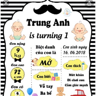 Bảng thành tích cho bé yêu