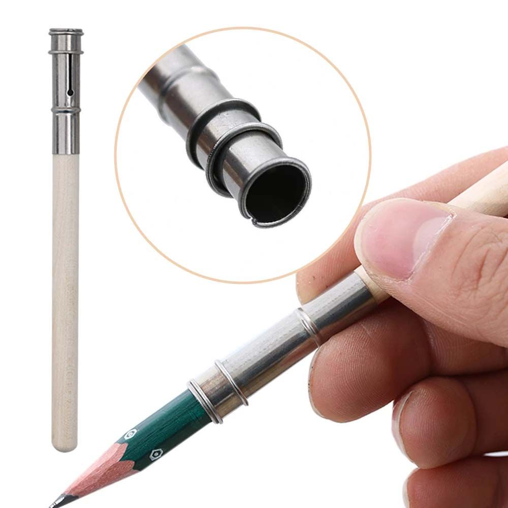 Giá đỡ nối dài bút chì bằng gỗ có thể điều chỉnh tiện lợi