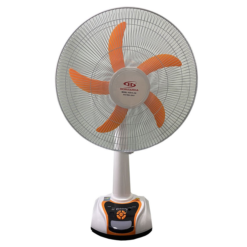 Quạt tích điện đa năng 18inch tích hợp đèn led và cổng sạc cho điện thoại | BigBuy360 - bigbuy360.vn