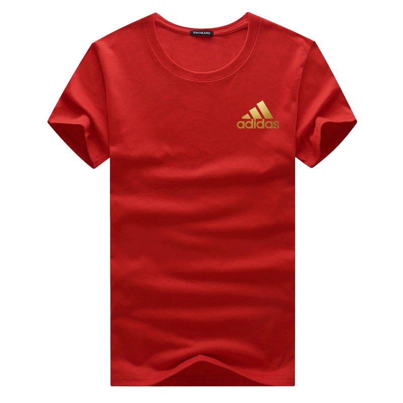 Áo Thun Thể Thao Adidas Tay Ngắn Cổ Tròn Chất Liệu Microfiber Có Size Từ M-5Xl Dành Cho Nam Giới