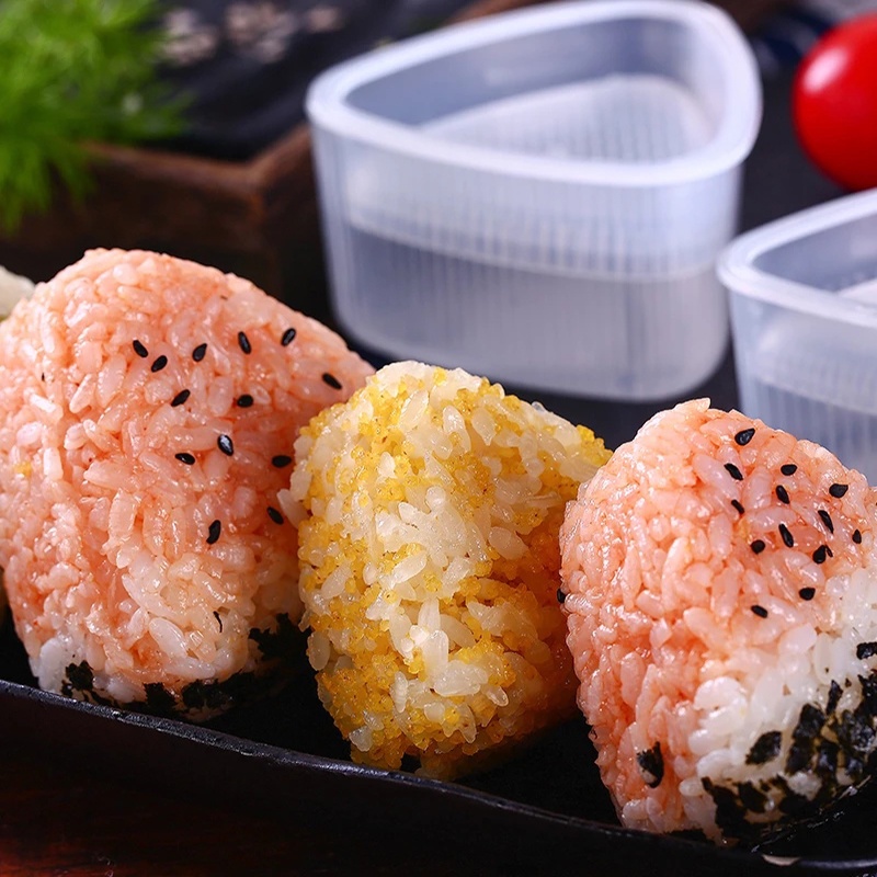 1 Khuôn Làm Cơm Nắm Hình Tam Giác Trong Suốt