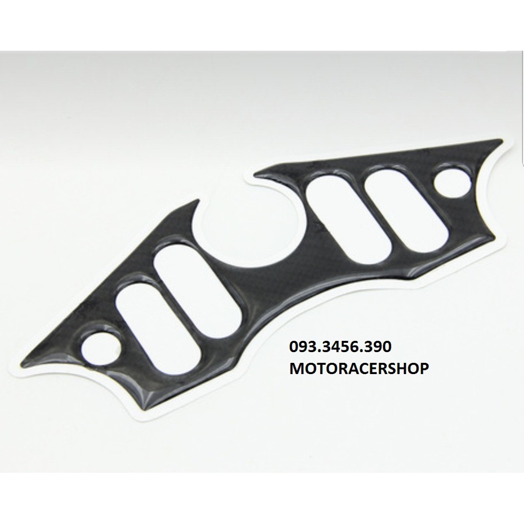 Combo 2 món tem dán cho R15 V3 Đen carbon