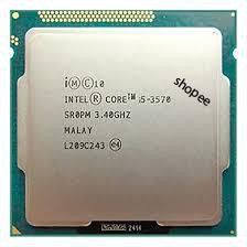 CPU intel core i 5-- 3570,i 5-- 3570S,i 5-- 3550,i 5-- 3470,i 5-- 3470S,i 5-- 2500,i 5-- 2400 Tray không box+tản