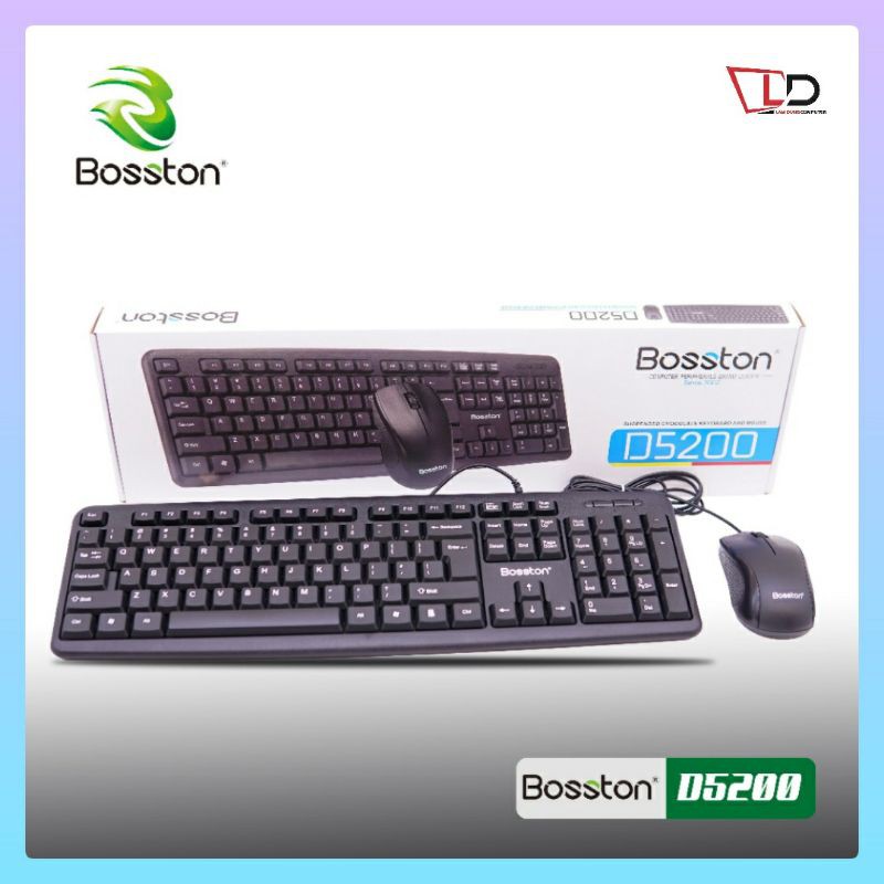 Combo phím chuột Bosston D5200