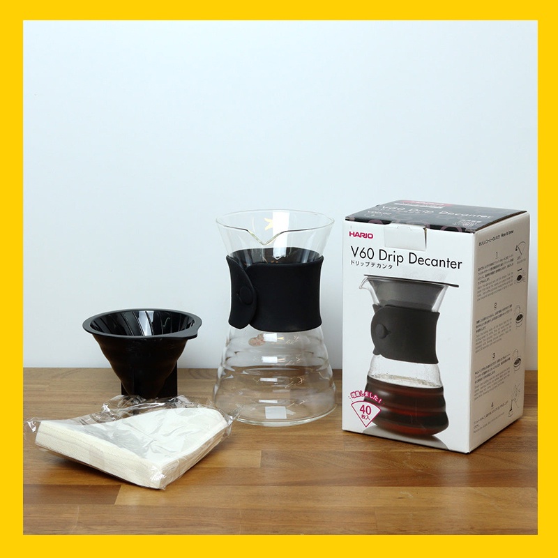 Bộ Pha Pour Over Hario V60 Drip DECANTER