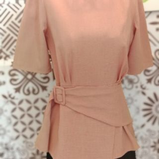 Áo peplum công sở nữ