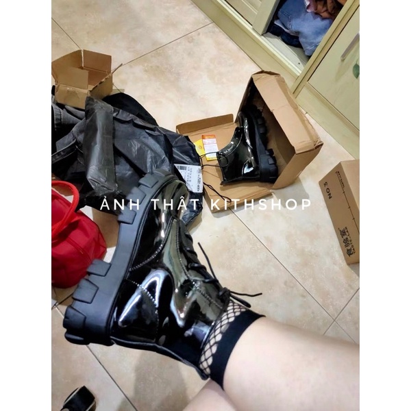 Bốt Martin nữ đế dày phong cách  M816