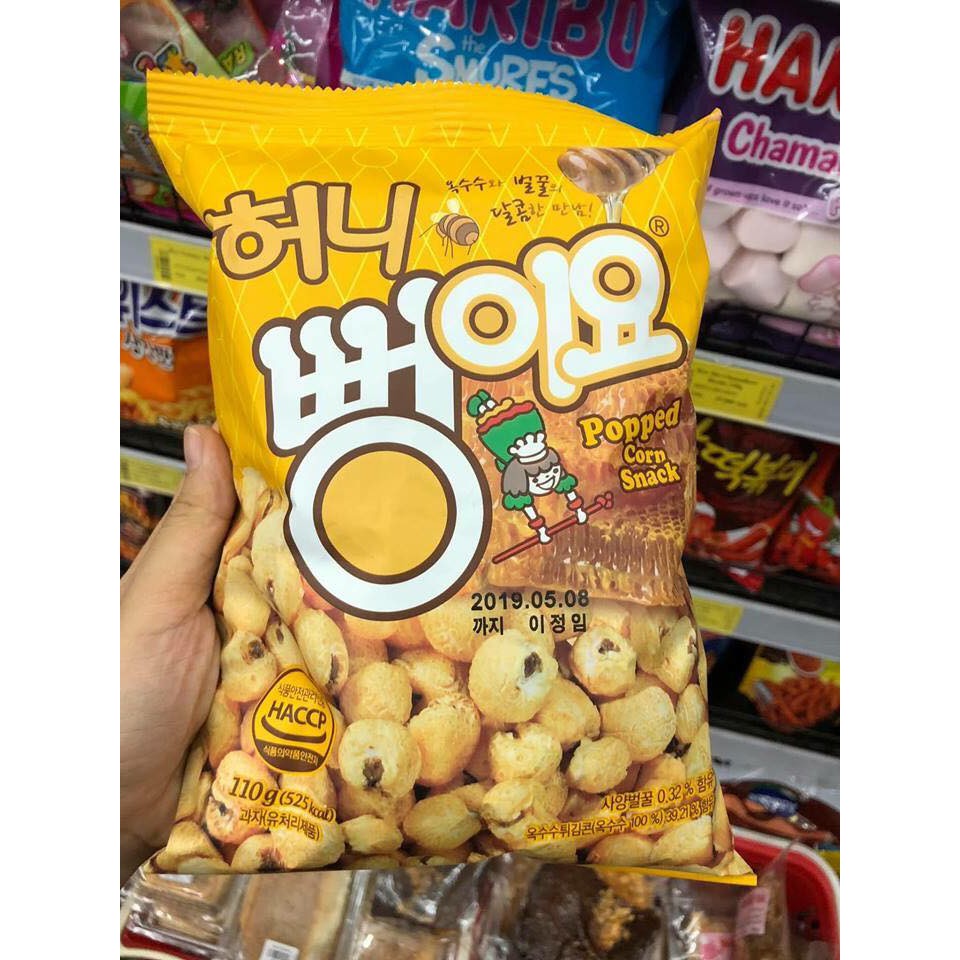 Bỏng ngô hàn quốc 19k/ 1 gói 110g