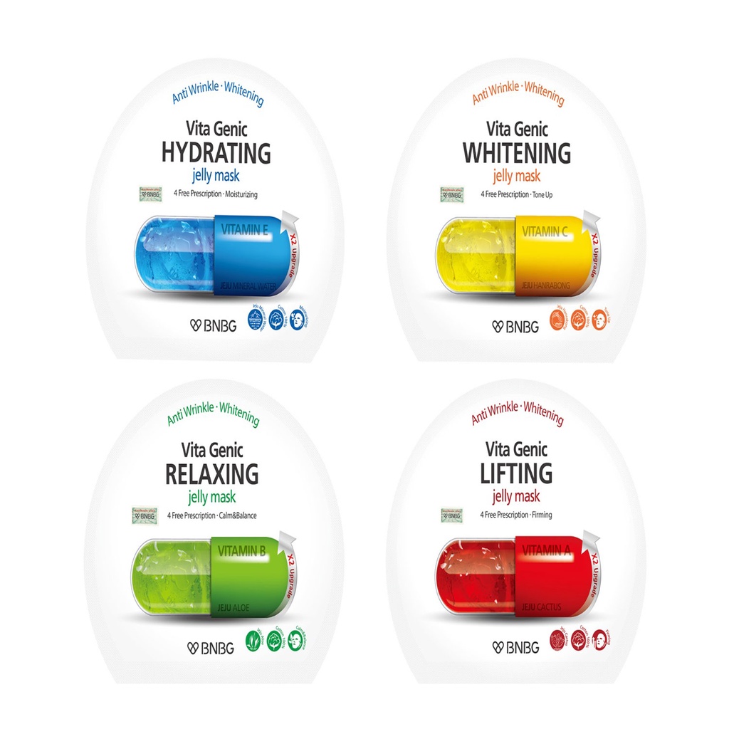 Mặt Nạ BNBG Vita Genic Jelly Mask Dạng Giấy GEL Cao Cấp 30ml