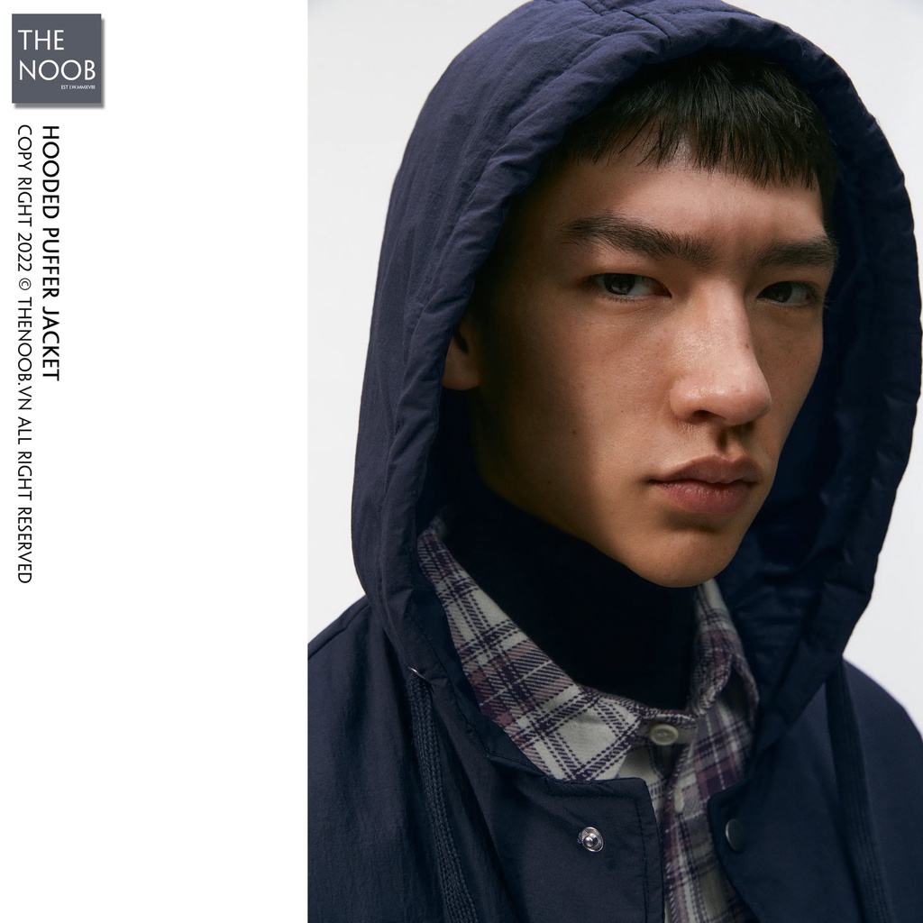 Áo Khoác Trần Bông Có Mũ - 2022AK31