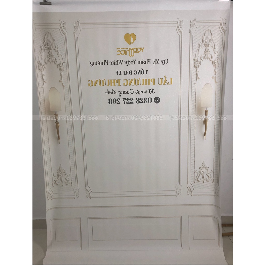Phông Nền Livestream Và Chụp Ảnh 3D 5D Cao Cấp Chuyên Dán Tường