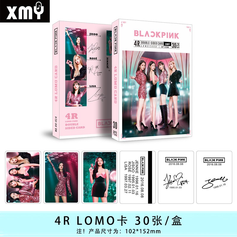 [MUA1 TẶNG1] 20 mẫu Lomo card 30 ảnh Blackpink siêu nét 1080 ultra HD