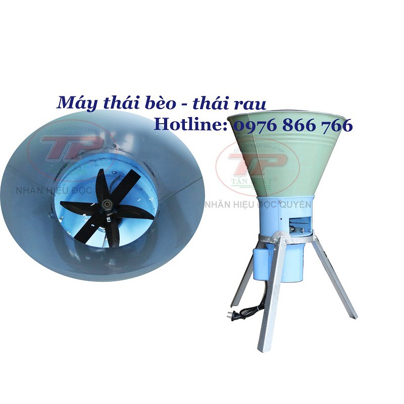 Máy thái bèo - thái rau muống mini để chăn nuôi