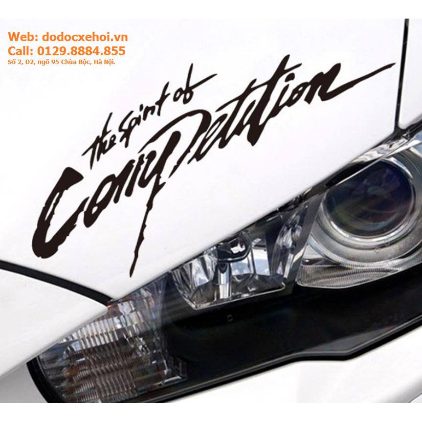 Tem dán " COMPETITION"