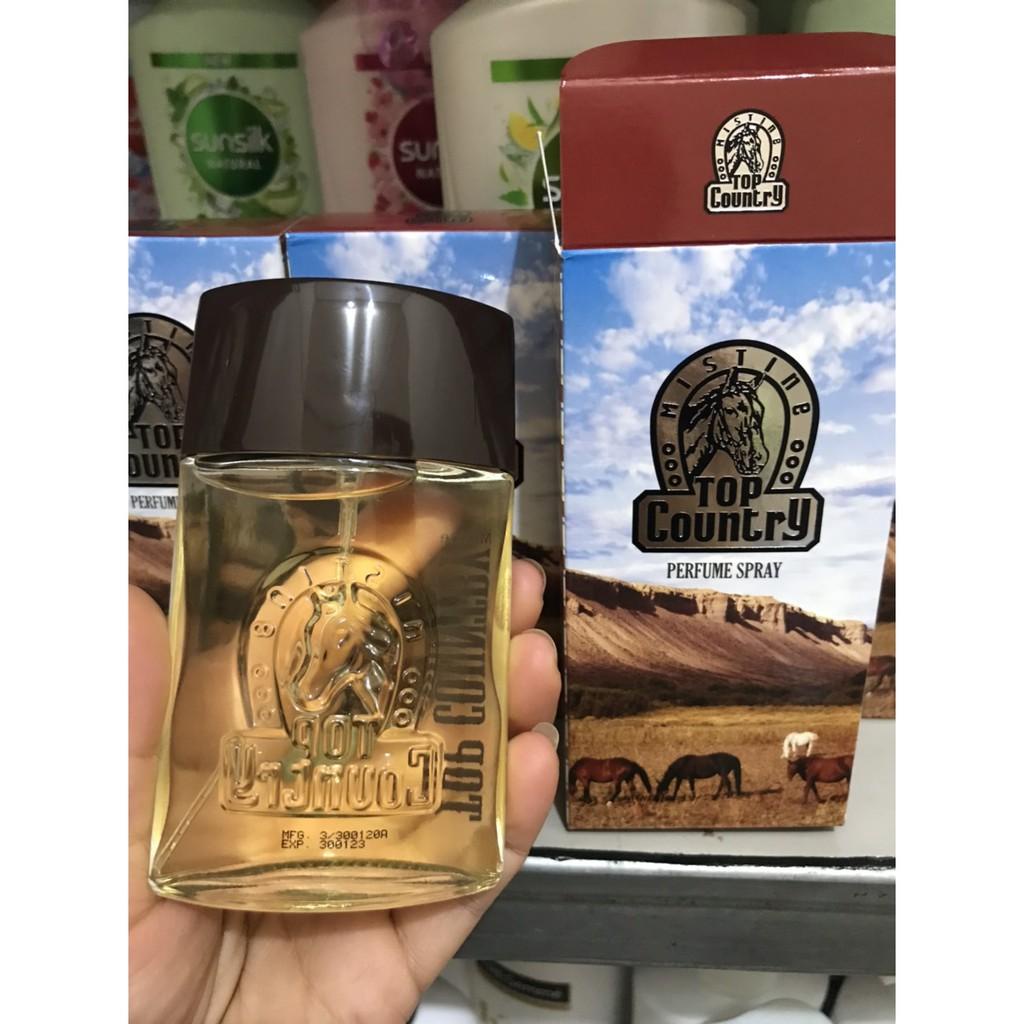 Nước Hoa Ngựa Top Country Perfume Spray Thái Lan 50ml - Cao Cấp