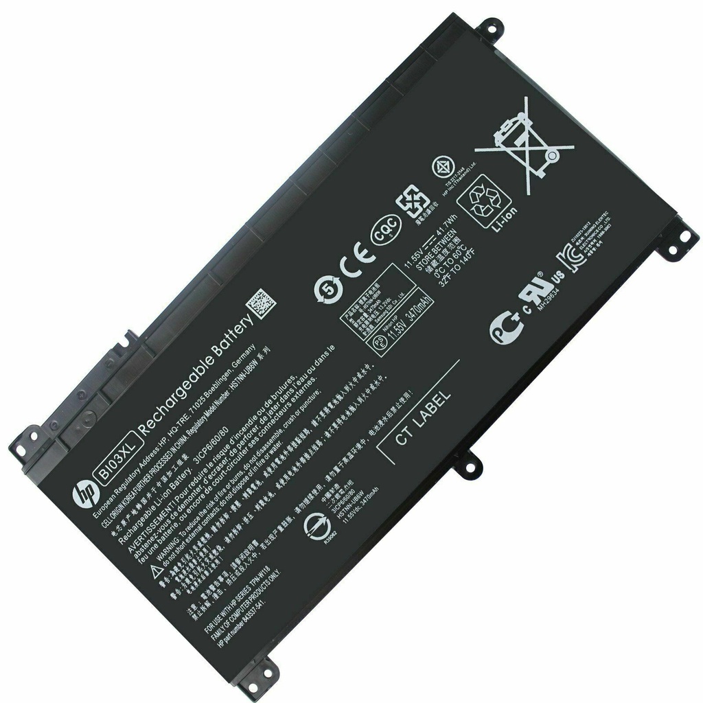 🔔  Pin HP (Original) Pavilion X360 14-ax BI03XL ON03XL Battery