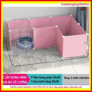 FREESHIP 99K TOÀN QUỐC_🐥🐷🐶SỈ TẤM GHÉP CHUỒNG QUÂY CHÓ MÈO (bán theo tấm ghép).