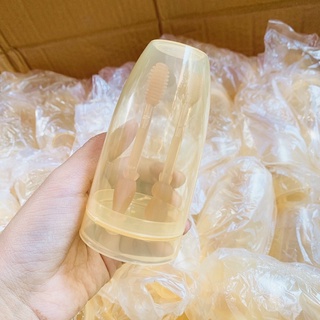 Set bàn chải Silicone kèm rơ lưỡi