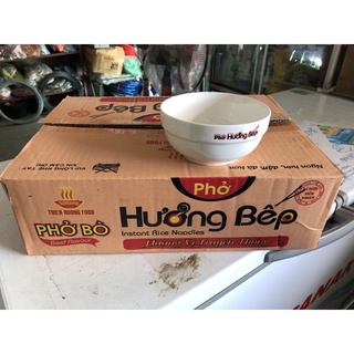 thùng 30 gói phở bò hương bếp 65g tặng tô sứ cao cấp