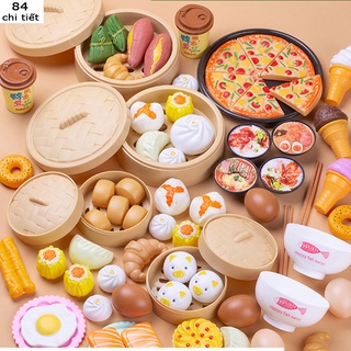 Bộ đồ chơi nấu ăn nhà bếp 31, 84 chi tiết cho bé gái cao cấp