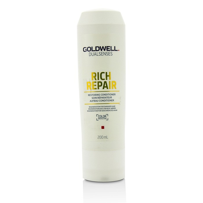 Dầu xả GOLDWELL RICH REPAIR phục hồi tóc hư tổn 200ml