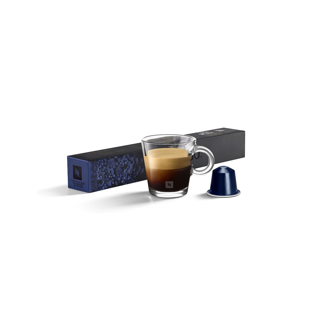 CÀ PHÊ VIÊN NÉN NESPRESSO KAZAAR - MỨC ĐỘ ĐẬM : SỐ 12