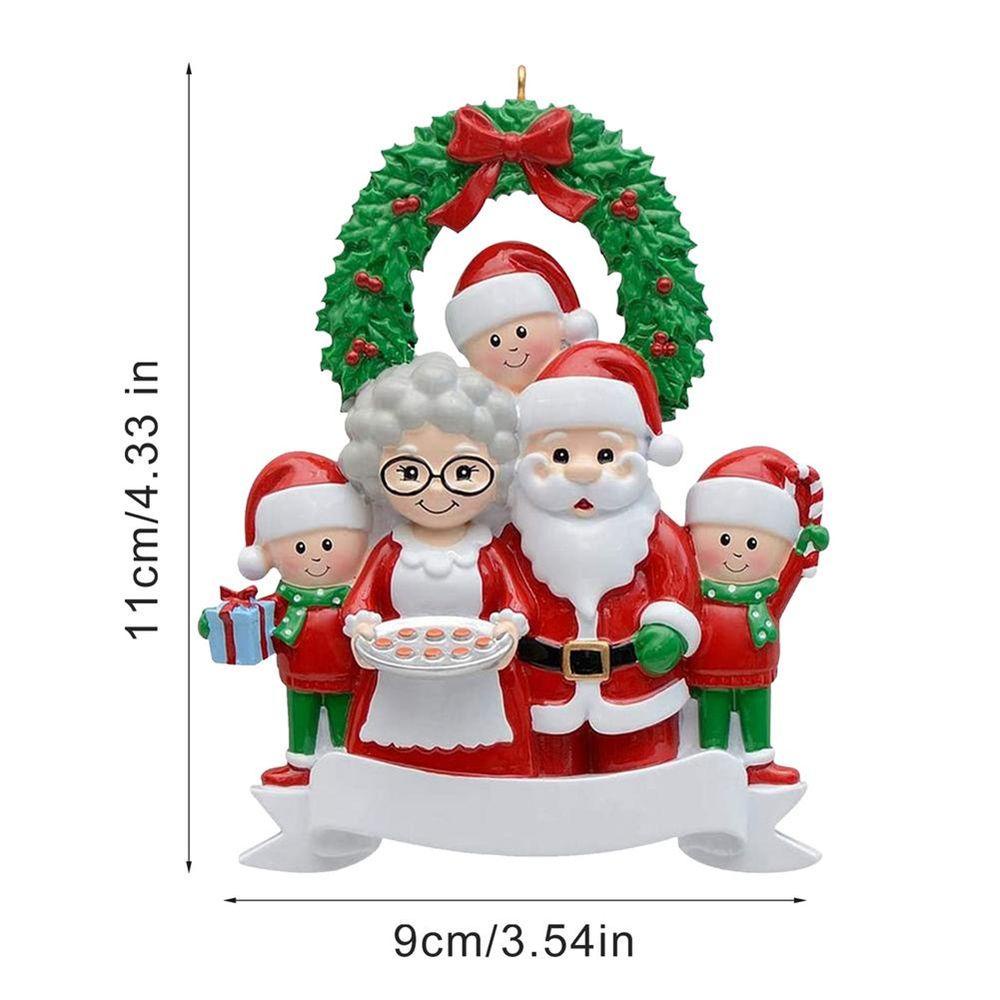 Phụ Kiện Trang Trí Cây Thông Giáng Sinh Hình Ông Già Noel Năm 2021