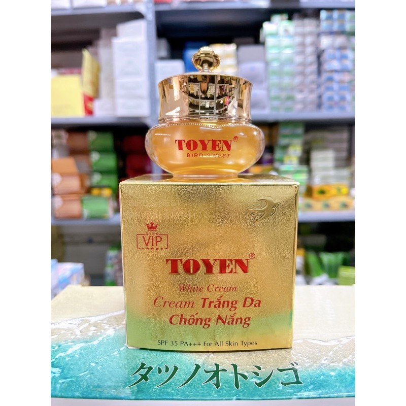 KEM TỔ YẾN TRẮNG DA CHỐNG NẮNG KEM TOYEN