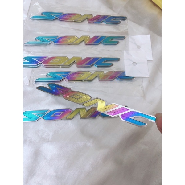 TEM TITAN CHỮ DÁN DÀN ÁO 2 BÊN CỰC ĐẸP CHO CÁC DÒNG XE