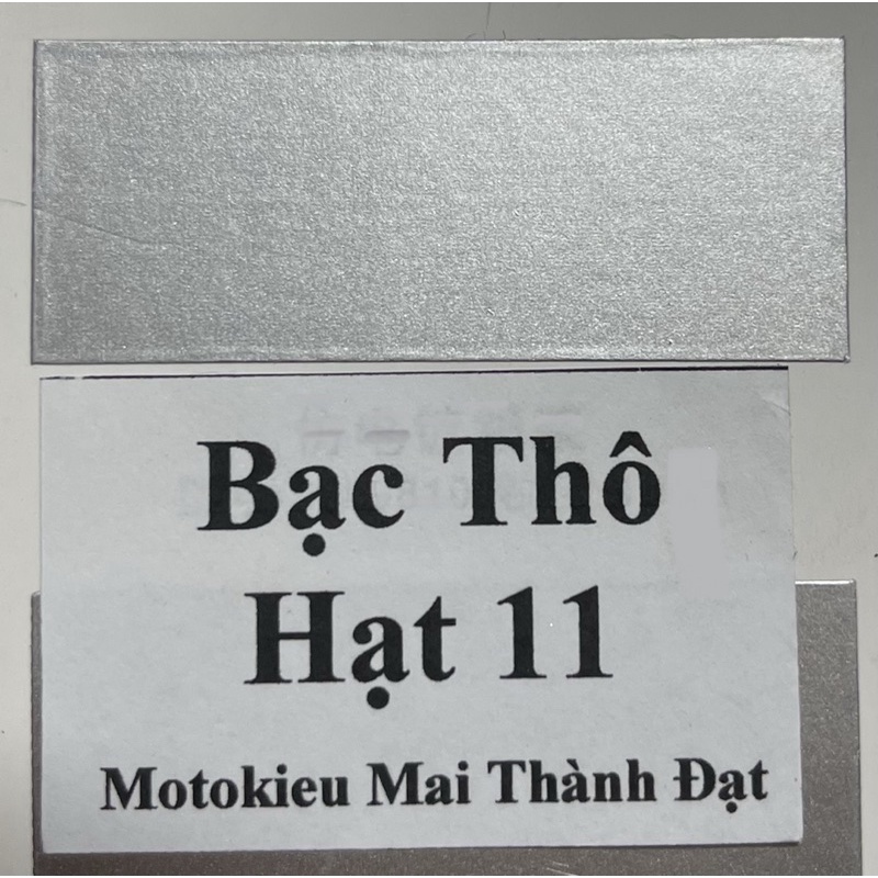 Bạc Thô Bạc Nguyên Chất Chưa Pha 11-12-14-16 ( Sơn oto xe máy ) Đóng lon 1kg và 500gam . MotokieuMaiThànhĐạt