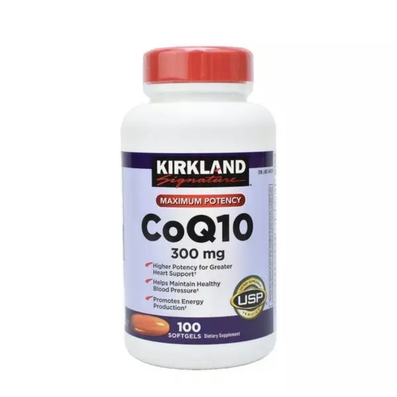 [Date 2022] Viên uống CoQ10 300mg Kirkland chai 100 viên