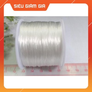 [siêu sale]45 Met Dây Cước tơ lụa Nhật thun xỏ vòng cước xâu chuỗi chun co giãn tốt