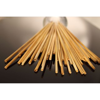 Ống hút cỏ lúa mì khô (Combo 100 ống)
