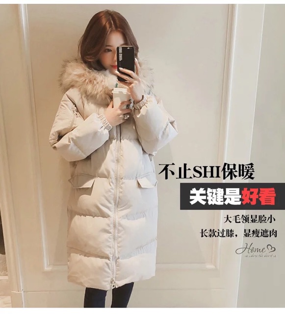 (HÀNG SẴN) Áo Phao Cổ Lông Dáng Dài Hàng QCCC | BigBuy360 - bigbuy360.vn