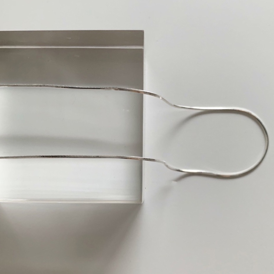 Dây chuyền trơn Bạc, Vòng cổ Bạc bạc thật trơn, 𝐂𝐚𝐦 𝐤𝐞̂́𝐭 𝐜𝐡𝐮𝐚̂̉𝐧 𝐁𝐚̣𝐜 _TUNA SILVER