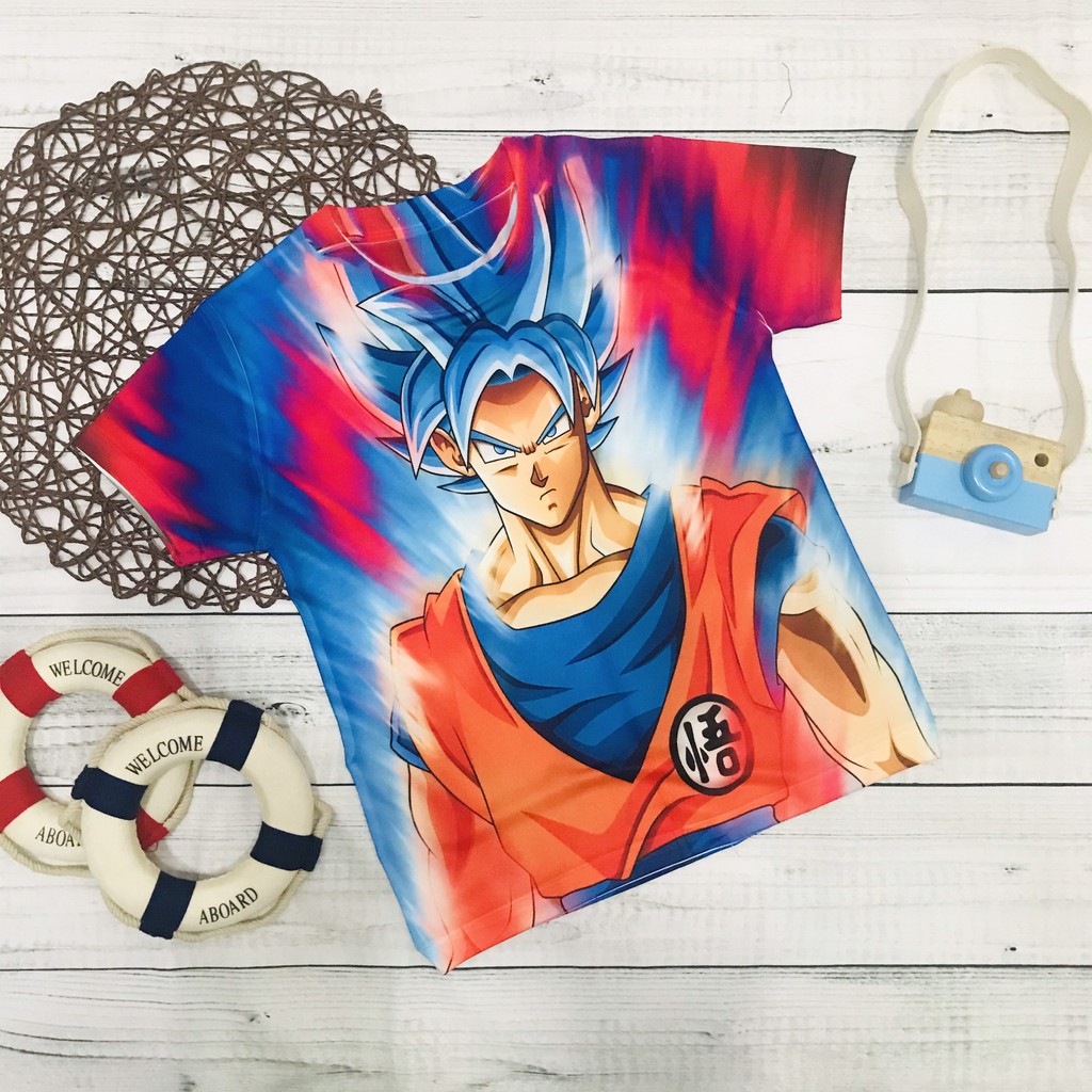 Áo thun 3D Songoku - 7 viên ngọc rồng