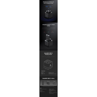 Pin Insta 360 ONE X – Battery Kit