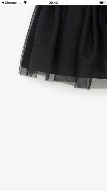 CHÂN VÁY VOAN ZARA DƯ XỊN 1-5Y