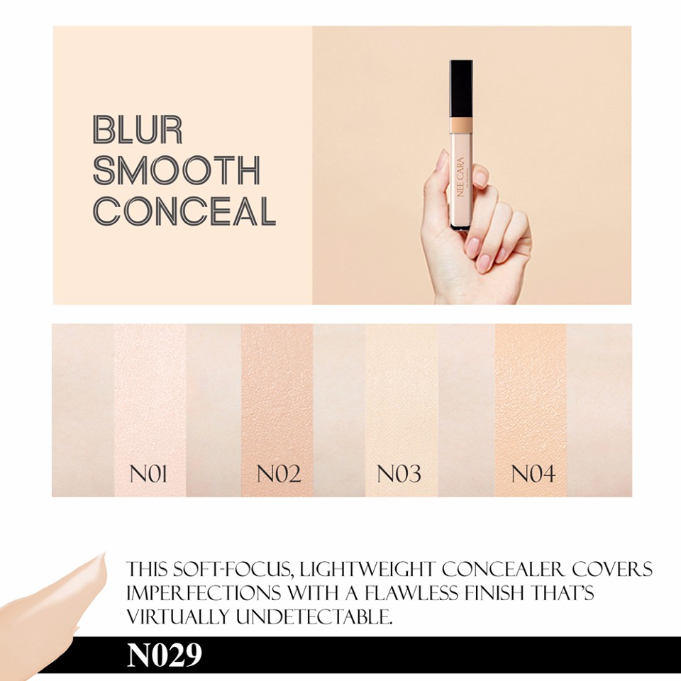 Che khuyết điểm Nee Cara Be Colorful Moist & Lasting Strong Concealer | BigBuy360 - bigbuy360.vn