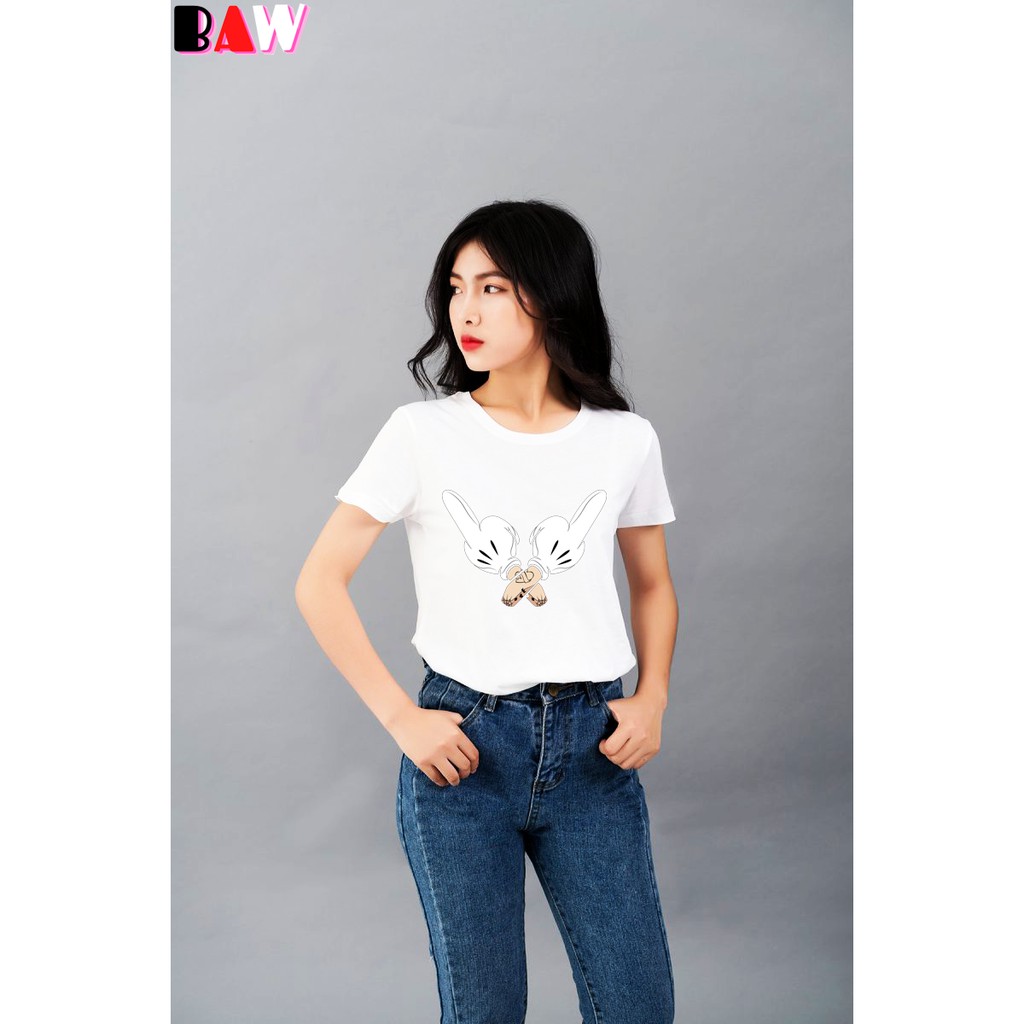 Áo thun nam, nữ FUCK TWO phông unisex 2 màu đen và trắng chất liệu cotton Fullsize -46