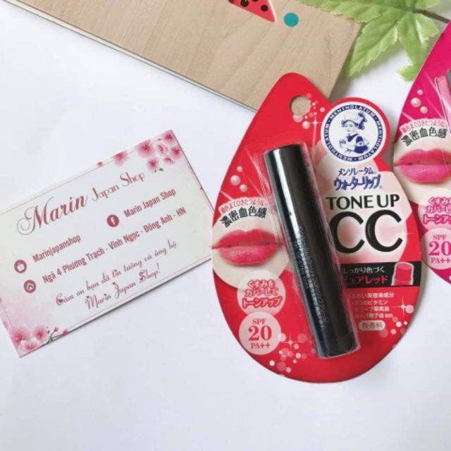 (Đủ Bill,Chuẩn Nhật) Son dưỡng có màu Tone Up CC của Mentholatum Nhật Bản Cheap moment BTS | BigBuy360 - bigbuy360.vn