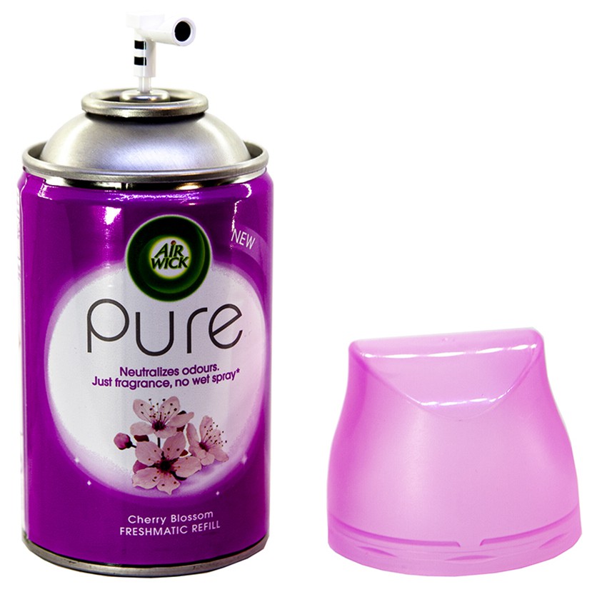 Tinh dầu xông phòng.Bình Xịt Tinh Dầu Thiên Nhiên Air Wick Cherry Blossom 250ml.HOA ANH ĐÀO.khử mùi,thơm phòng.