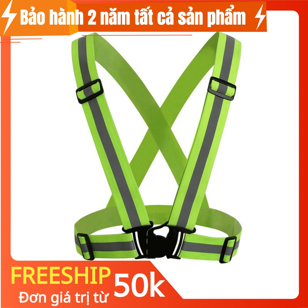 Áo Phản quang dây khóa chữ A CHUYÊN PHƯỢT PHẢN QUANG DÂY ĐEO